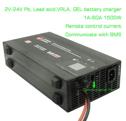 quality  2V 12V 24V VRLA AGM Ac To Dc Battery Charger For E-Bike Emotorcycle factory
