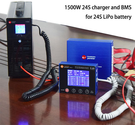 Rechargeable LFP Lifepo4 Lithium Battery Charger C10325 5S To 28S 102.2V