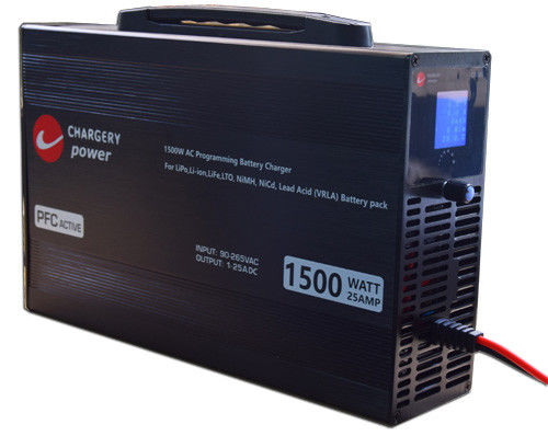 97.2V 36S LTO Lipo Ac To Dc Battery Charger 100V-240V RoHS Certificated