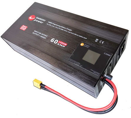 30V 1500W adjustable voltage current Battery Charger Adapter SMPS  1S 4S 8S 60A