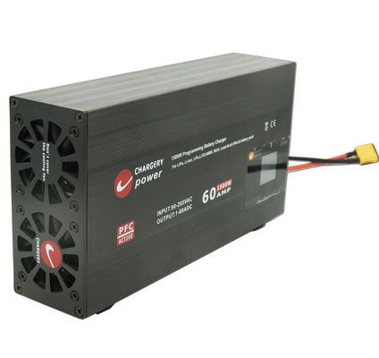 Adjustable 29.7V 11S LTO Battery Charger For E Motorcycle E Scooter 1A-60A