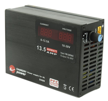 RoHS Certificated SMPS Type Battery Charger UAV 13A 30V 400W