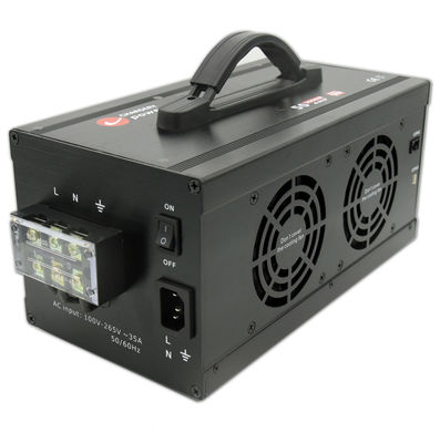 48V 3000W 13S LiPo, NMC, LiFe, LiTo, Pb, VRLA Lead acid AGM, GEL Battery Charger for e-bike, electric motorcycle 1-55A