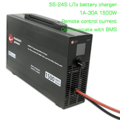 64.8V LTO Lipo Ac To Dc Battery Charger 8S 12S 20S 24S OEM