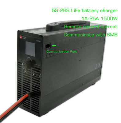 Rechargeable LFP Lifepo4 Lithium Battery Charger C10325 5S To 28S 102.2V
