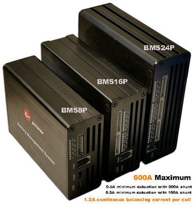LTO NMC Lithium Battery Managment System BMS 24S 18S 100A 300A 600A