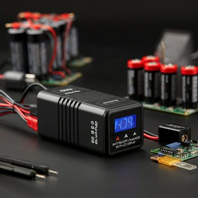 6S 3s 4s Lipo Battery Charger Discharger With LCD Display 5W OEM