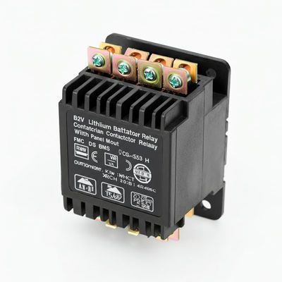 12V Bms Lithium Battery DC Electrical Contactor Relay With Panel Mount